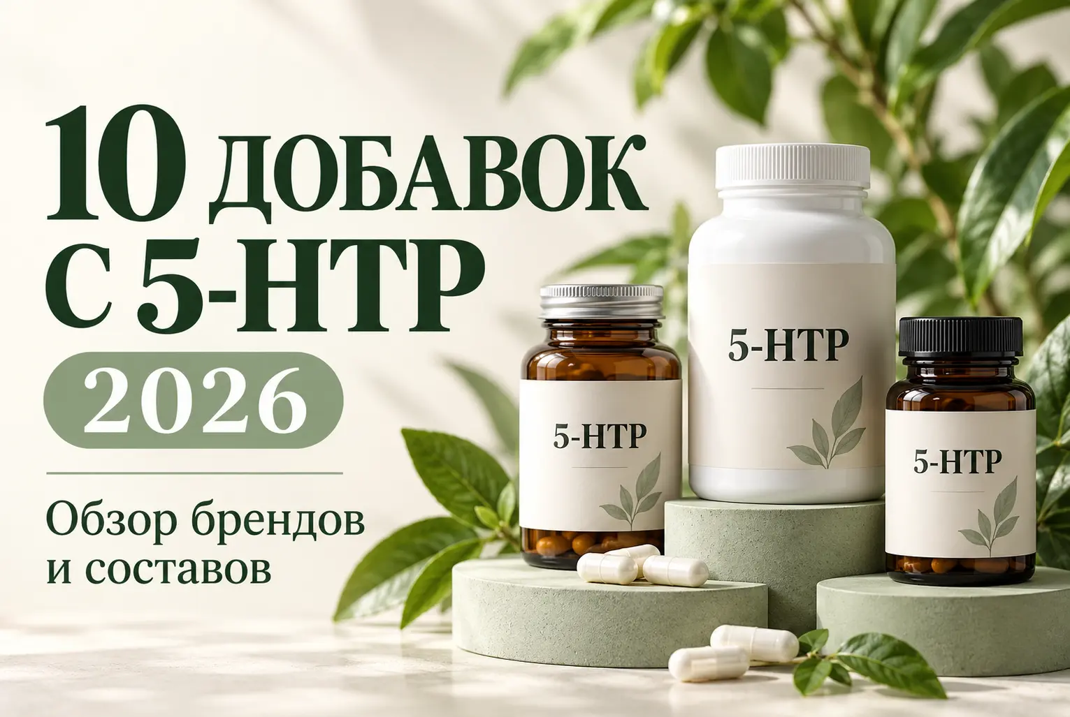 10 лучших добавок с 5-HTP в 2026 году: обзор проверенных брендов