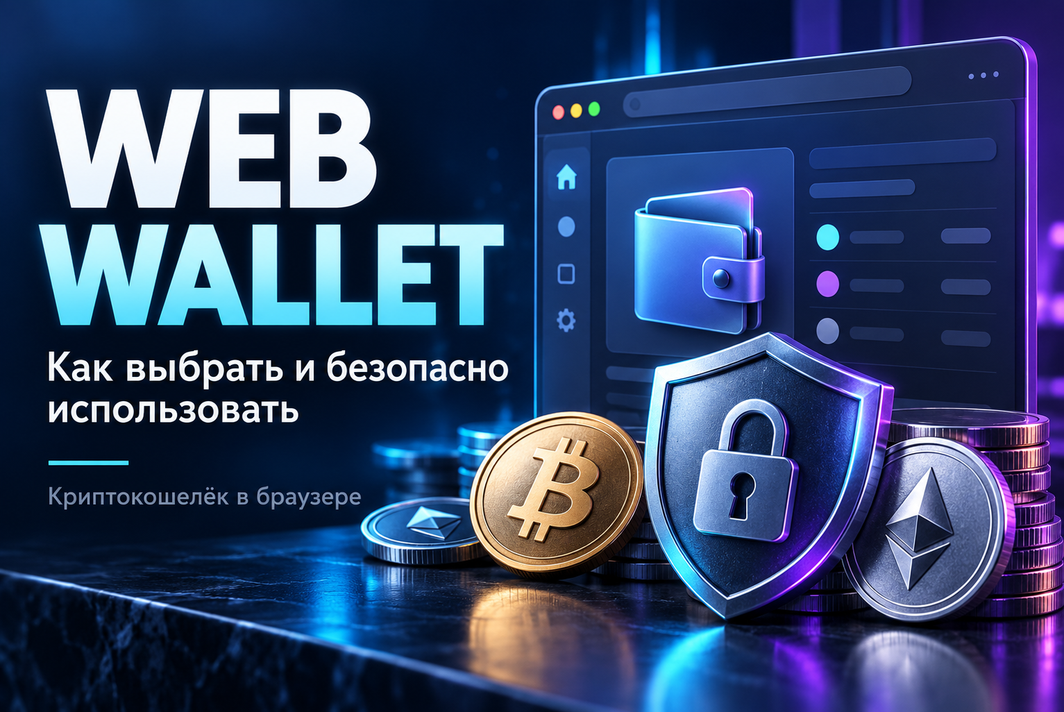 Web Wallet: что это, как выбрать и безопасно использовать